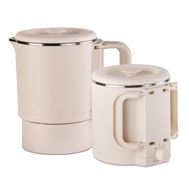 Portable Foldable Electric Kettle, 0.8L Small Travel Collapsible Electric Pot, 304 Stainless Steel Multifunctional Electric Cooker
