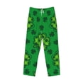 thumbnail image 4 of Disketp St Patrick'S Day5 Men'S Pajama Pants - Ultra Soft Fleece Sleep And Lounge Pants (Size: S-Xxl), 4 of 9