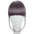 thumbnail image 6 of LHWEN Wig Female Air Bangs Double Sideburns Hairpiece With Hairpin Fiber Bangs Bangs Fringe With Temples Hairpieces For Women Clip On Air Bangs Flat Bangs Hair Extension Beauty Salon Straight, 6 of 9