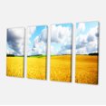 thumbnail image 2 of Panorama de Beau Champ - Impression sur Toile Paysage, 2 of 3