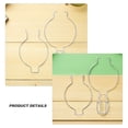 thumbnail image 3 of SKISUNO 4pcs Wide Mouth Mason Jar Tight Containers Stainless Steel Wire Hangers For Easy Storage, 3 of 8
