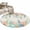 Brown, variant on Ocean Starfish Seaweed Round Area Rug 7Ft Washable Circle Rugs for Dorm Laundry Room, Summer Coastal Beach Shell Coral Teal Non-Slip Carpet Floor Mats Indoor Outdoor Carpet Runner Home Decor