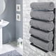 thumbnail image 3 of Organizador de toallas de baño de 5 capas Organizador de toallas de baño montado en la pared, 3 of 6