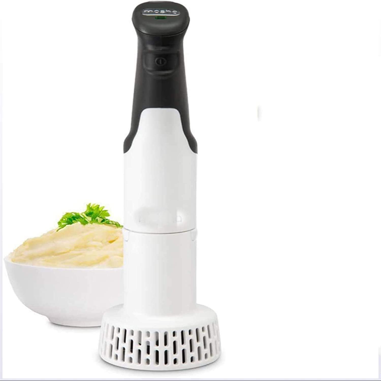 Electric Potato Masher Hand Blender 3in1 Set Blends, Purees and