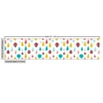 thumbnail image 2 of Ladybug Upholstery Fabric by the Yard, Flat Design Theme with Colorful Raindrops Balloons and Ladybirds Pattern, Decorative Fabric for DIY and Home Accents, Multicolor by Ambesonne, 2 of 4