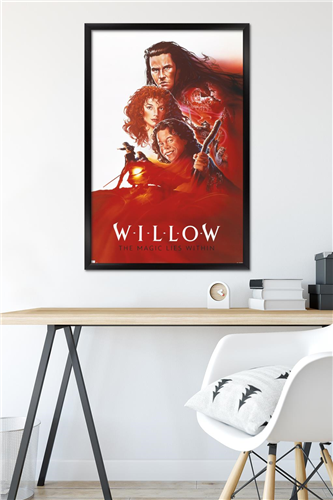 Willow - Teaser One Sheet Wall Poster, 22.375" x 34" Framed