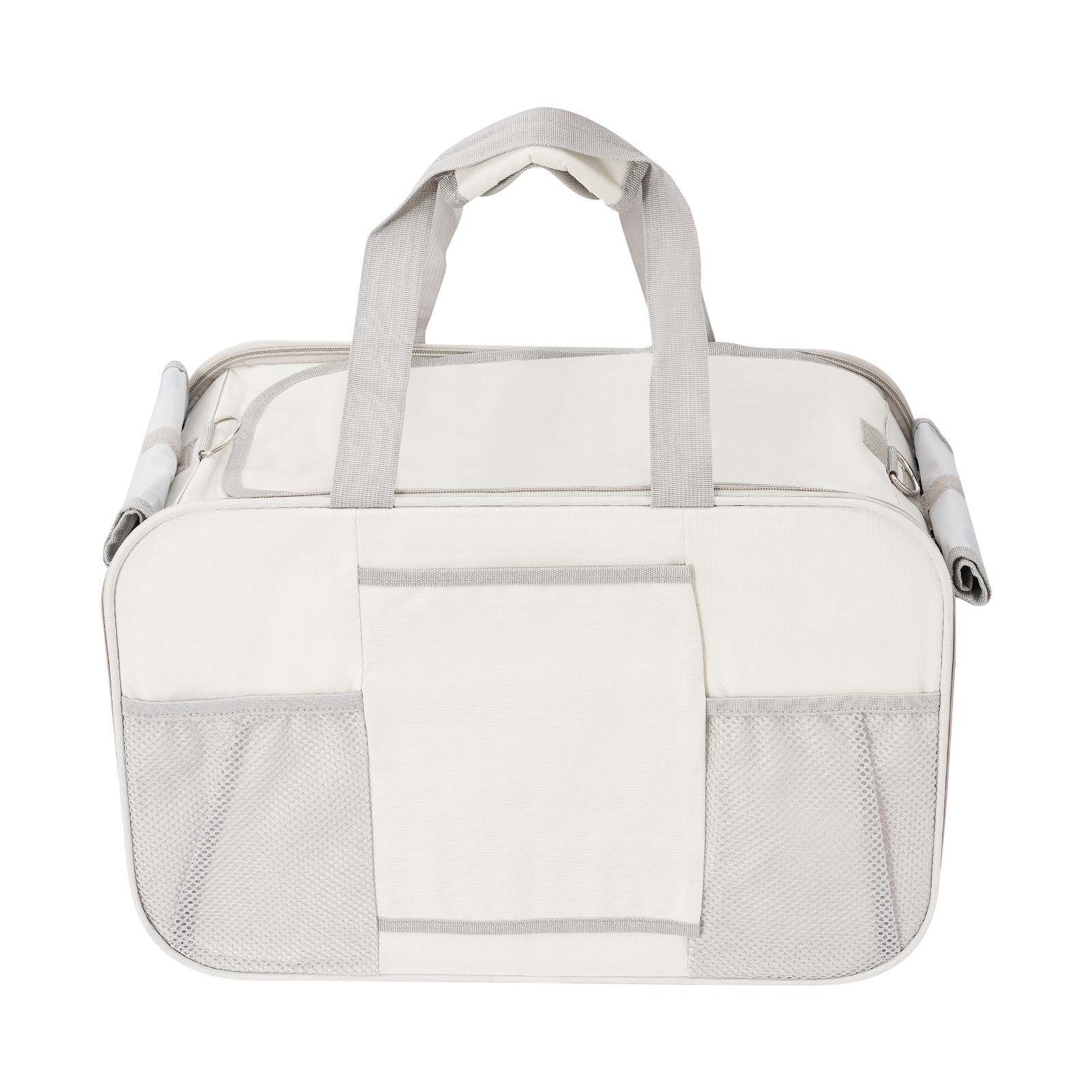 Rectangular Travel Pet Carrier Pet Bag for Cats/Small Dogs Oxford Cloth Pet Backpack Carrier 48*25*32cm for Outdoor Activities, Weekend Hiking, Camping