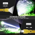 thumbnail image 4 of Linterna Banral de alta luminosidad recargable, 6 modos, resistente al agua, 4 of 8