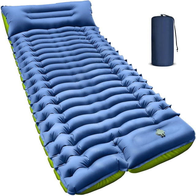 Colchón Inflable Ultraligero para Acampar Yuzonc Azul