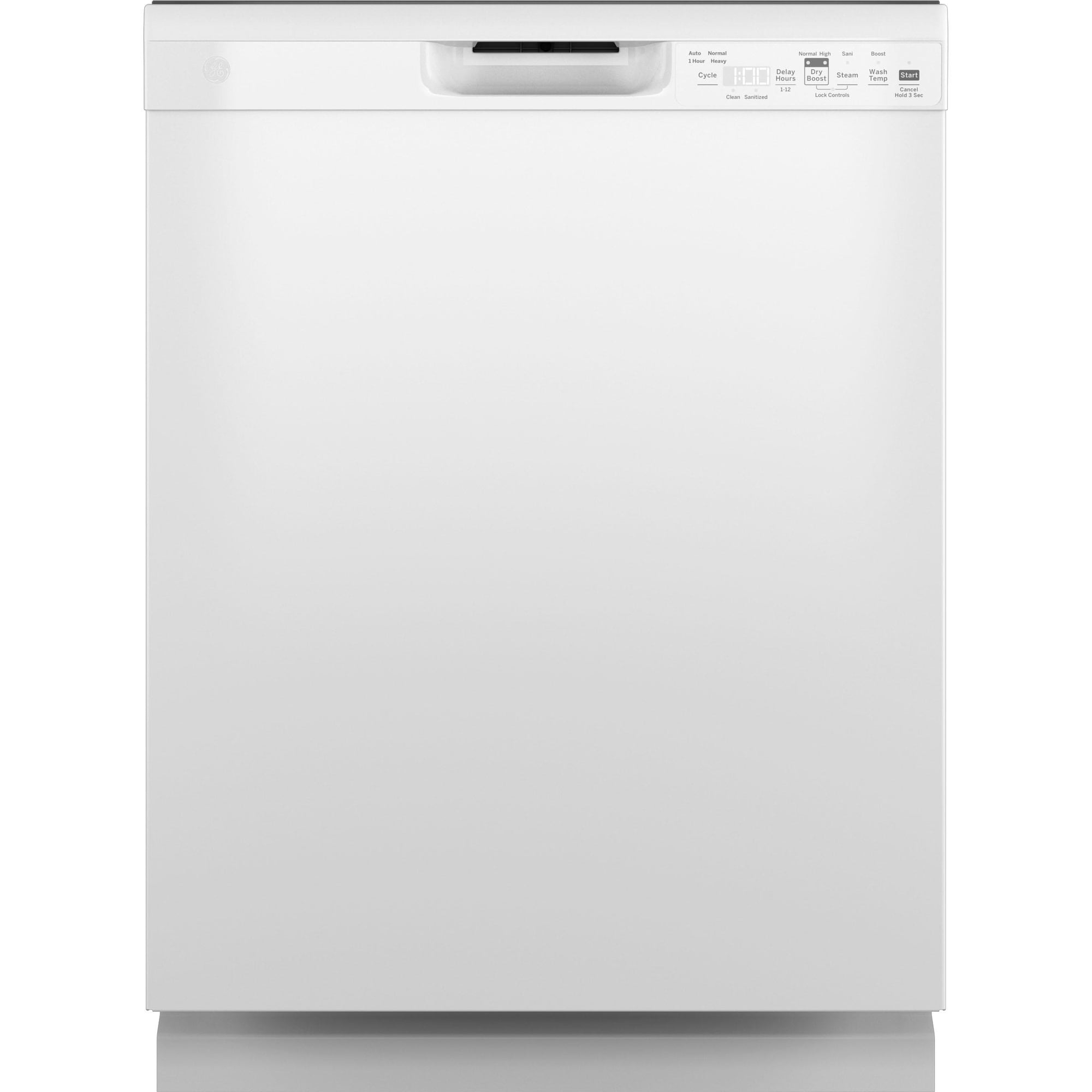 GE® Front Control with Plastic Interior Dishwasher with Sanitize Cycle & Dry Boost