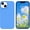 Ocean Blue, variant on for iPhone 14 Plus Case, iPhone 14 Plus Phone Case, Women Men Slim Fit Liquid Silicone Soft Gel Rubber Anti-Scratch Shockproof Phone Cover with Microfiber Lining for iPhone 14 Plus 6.7", Pink