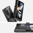 thumbnail image 2 of Jiahe Cover For Samsung Galaxy Z Fold4 Full Body Protection Case,Support Wireless Charging,Built-in Screen Protector Shockproof Hinge Protector,with Pen Slot  Kickstand Case Cover,Black, 2 of 9