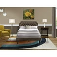 thumbnail image 2 of East West Furniture Granbury 2 Pieces Wooden Full Bedroom Set in Brown/Mahogany, 2 of 8
