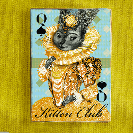 Kitten Club Playing Cards by Artiphany John Littleboy