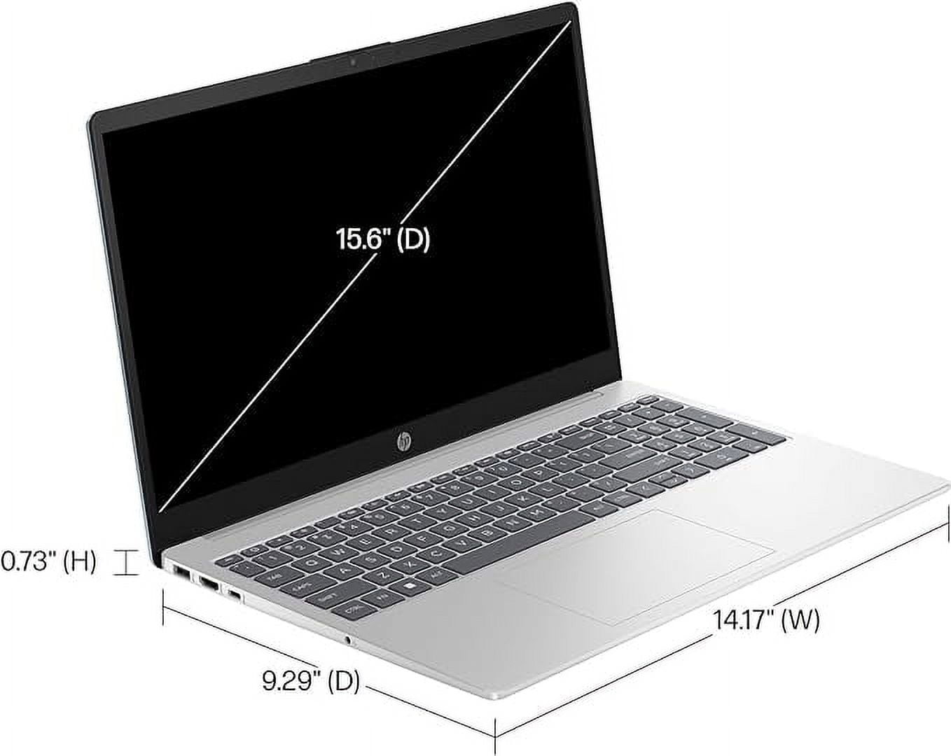 HP 15.6" FHD Business Laptop Computer, AMD Ryzen 5 7520U, 16GB DDR5 RAM, 512GB SSD, Wi-Fi 6, Bluetooth, Webcam, Numeric Keypad, Fast Charge, Windows 11 Home in S Mode