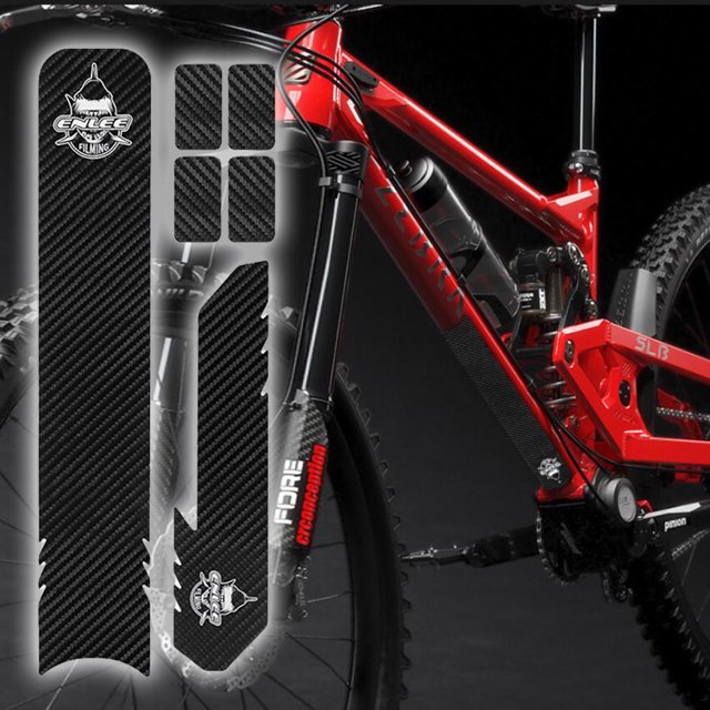 ENLEE Marco Protector Fuerte Adhesivo Bicicleta Cadena Protector Cubierta Ciclismo Accesorios
