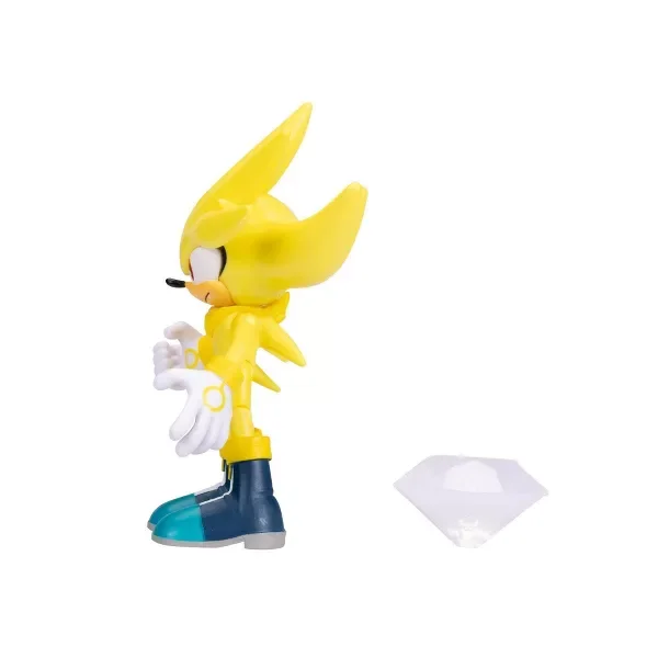 MｏDERN TｏYS製　SＩLVER PET SONIC 4 INCH MODERN SUPER SILVER ARTICULATED ACTION