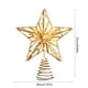 thumbnail image 3 of Adorno de Estrella para Árbol de Navidad, Diseño Tridimensional de Estrella Hueca, Iluminación Led, Base de Metal Resistente, Ideal para El Hogar y La Oficina, 25 X 20 X 3 Cm, 3 of 6