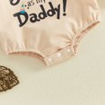 thumbnail image 5 of Cjfdfy Newborn Baby Boy Girls Birthday Romper Happy First Birthday As My Daddy Mommy Long Sleeve Romper Infant Cute My First Birthday Fall Winter Outfit 0-18M, 5 of 9