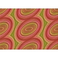 thumbnail image 1 of Ahgly Tapis Rectangulaire Orange Lavable en Machine, 2 Pieds x 5 Pieds, 1 of 7