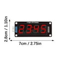 thumbnail image 5 of WINDLAND High Brightness 4Digit LED Clock Display Module for Microcontrollers Project, 5 of 8