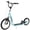 Blue#0, variant on Kids Bikes HOMCOM Kick Scooter for Kids 5-12 Years Old, Big Wheel Kids Scooter with Adjustable Height Handlebar, Non-slip Footplate, Rear Brake, Blue,Kids Riding Toys