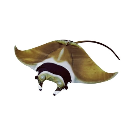 Wild Republic Living Ocean, Devil Ray, Stuffed Animal, 20 inches, Gift for Kids, Plush Toy, Fill is Spun Recycled Water Bottles