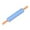 Sky Blue, variant on Huayishang Rolling Pin Silicone Rolling Pin with Wooden Handle Roller with Wooden Handle Medium Blue, Kitchen Essentials Clearance Sale Sky Blue