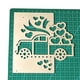 thumbnail image 2 of Troquel De Corte De Coche Clásico De Corazón, Molde De Corte De Acero Al Carbono, Molde De Plantilla De Fabricación De Tarjetas De Coche Clásico Preciso Para Manualidades De Álbumes De Recortes Moyic HA022447-00, 2 of 7