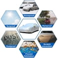thumbnail image 4 of 1 Pce Toutes Saisons Couverture Complète pour Voiture Extérieur Intérieur Protection UV Écran Solaire Chaleur, 4 of 5
