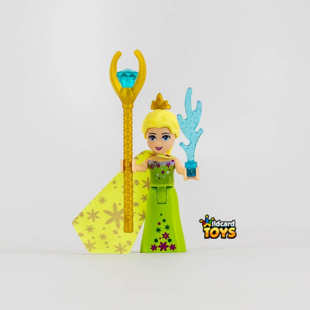 LEGO Disney Princess Frozen Fever Elsa Lime Dress Minifigure
