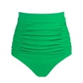 thumbnail image 1 of RELLECIGA Bas de Bikini Froncé Taille Haute pour Femmes, 1 of 8