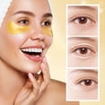 thumbnail image 4 of Pure Natural Golden Eye Masks - Moisturize, Refine Pores, Firm Skin, Reduce Fine Lines, Dark Circles & Puffiness, 4 of 5