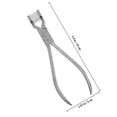 thumbnail image 2 of Greenadscape Pinzas Para Ajustar Y Reparar Marcos De Gafas Con Ergonómico En Color Plata, 2 of 8