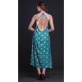 thumbnail image 2 of Bimba Face Summer Holiday Party Halter Neck Beachwear Women BacklessÂ&nbsp;Dress-X-Large, 2 of 6