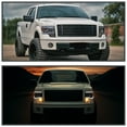 thumbnail image 2 of Spec-D Tuning Black Headlights w/ LED Tube Compatible with 2009-2014 Ford F150 F-150, Left + Right Pair Headlamps Assembly, 2 of 6