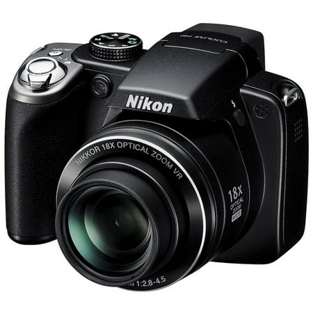 Optical Zoom Face Detection - Nikon CoolPix P80 Black 10.1 MP Digital Camera w/ 18x Optical Zoom, Image Stabilization & Face Detection