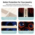 thumbnail image 3 of Halloween Eyeballs Jewelry Display and Organizer: Portable Square Travel Case for Rings, Earrings, Necklaces, Bracelets - Suitable for Girls and Women, 3 of 6