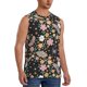 thumbnail image 2 of Balery Floral Insects Camisetas sin mangas para hombre, absorbe la humedad y protege contra el mal olor.-XX-Large, 2 of 7