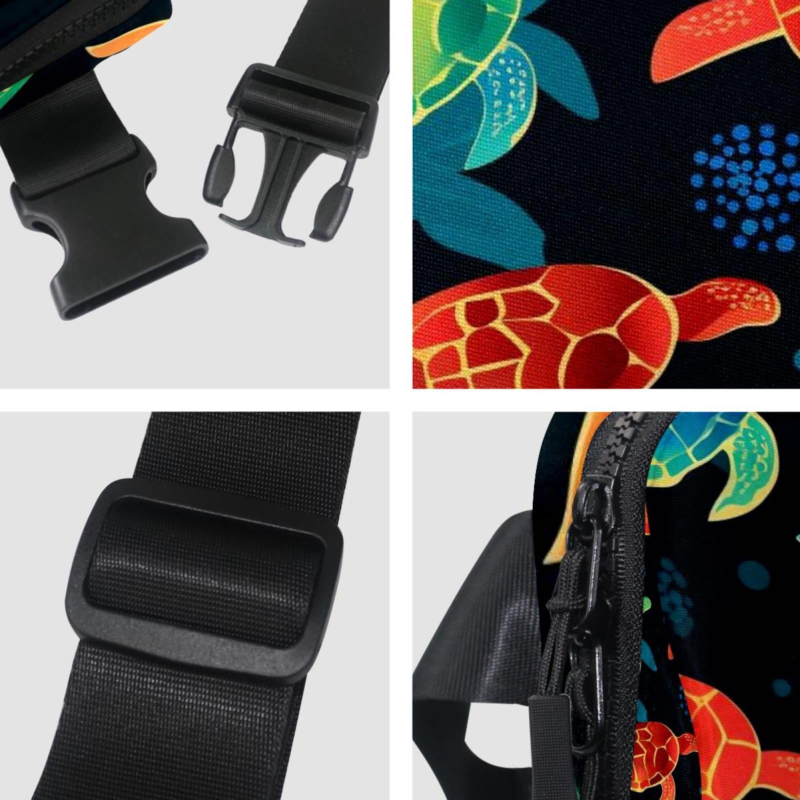 Sea turtles Lightweight Running Belt Waist Bag with Extension Strap and Money Belt - Unisex