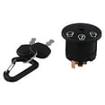 thumbnail image 4 of Mosiee Ignition Switch With Key - 3 Positions, 6 Pins, For Ztx4-60, Ztx5-48, Z560, Etc., 4 of 8