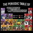 thumbnail image 2 of Men's Transformers Periodic Table of Transformers Graphic T-Shirt, 2 of 4