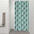 thumbnail image 3 of Adorable Funny Dog Bathroom Curtain Waterproof Machine Washable Shower Curtain Cartoon Puppy Print, 3 of 5