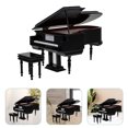 thumbnail image 1 of unbranded 1Ud Caja De Piano Negro Y Resistente Para Escritorio, 1 of 6