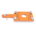 thumbnail image 1 of Wood Trimmer Router Base, Wood Router Slotting Bracket Clear Scale Adjustable Grooving Depth  for Woodworking, 1 of 7