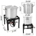 thumbnail image 6 of Creole Feast SBK1001, 100QT Gas Seafood Boiling Kit with Strainer for Large Gatherings, 6 of 10