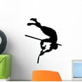 thumbnail image 1 of High Jump Track and Wall Decal by Wallmonkeys Peel and Stick Graphic (12 in H x 10 in W) WM202071, 1 of 4