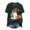Dark Green, variant on Basic Witch Halloween T Shirt Women Vintage Graphic Coffee Tees Shirt Short Sleeve Casual Funny Halloween Party Shirts (Grey,XL)