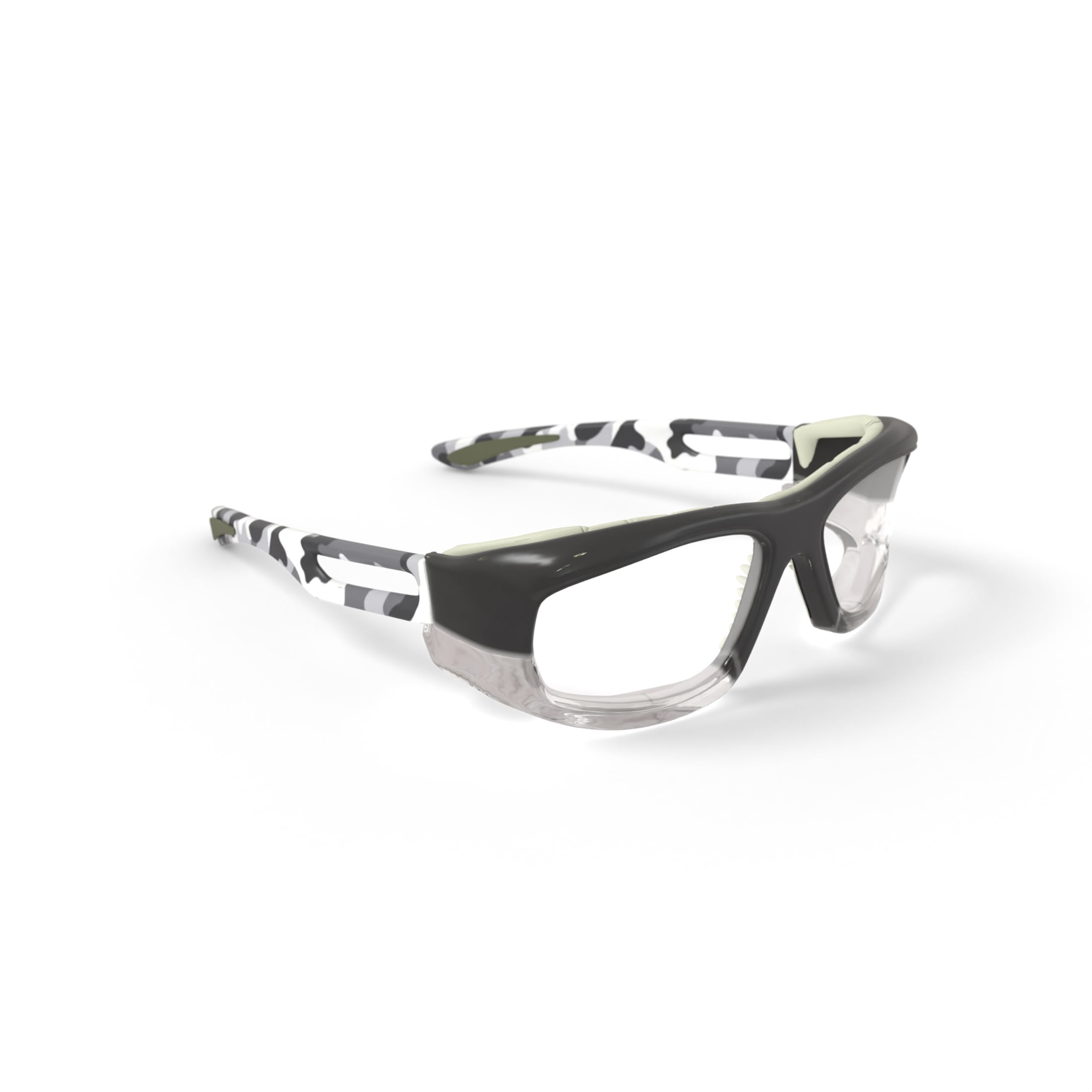 Art-Craft Optical 972 C Prescription Safety Glasses, Grey Camo, OSHA Compliant ANSI Z87.1