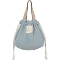 thumbnail image 1 of Bolsas de viaje para cosméticos de pana: almacenamiento versátil para artículos esenciales de mujer, regalos elegantes para cualquier ocasión (azul), 1 of 3